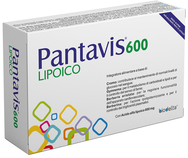 PANTAVIS 600 LIPOICO 30 COMPRESSE - Farmadillo