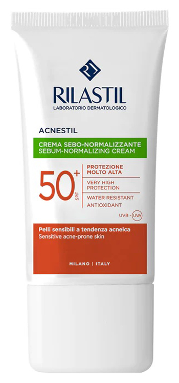 RILASTIL SUN SYSTEM ACNESTIL CREMA SPF50+ 40 ML - Farmadillo