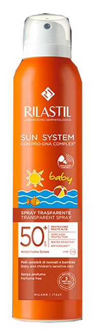 RILASTIL SUN SYSTEM BABY SPRAY VAPO SPF50+ 200 ML - Farmadillo