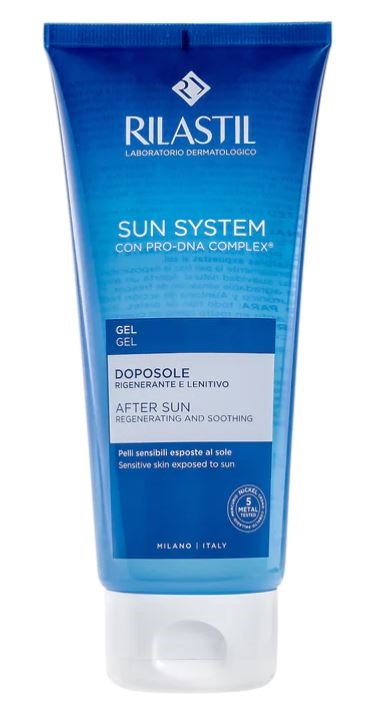 RILASTIL SUN SYSTEM GEL DOPOSOLE 200 ML - Farmadillo
