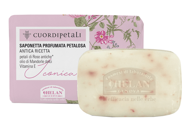 CUOR DI PETALI ICONICA SAPONETTA PROFUMATA PETALOSA 100 G - Farmadillo