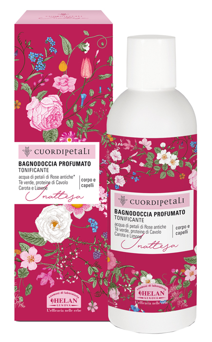 CUOR DI PETALI INATTESA BAGNODOCCIA PROFUMATO TONIFICANTE 200 ML - Farmadillo