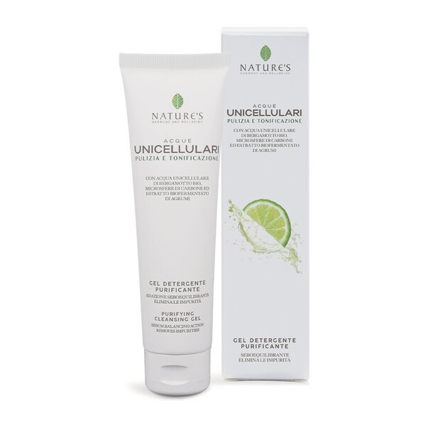 ACQUE UNICELLULARI GEL DETERGENTE PURIFICANTE 150 ML NATURE'S - Farmadillo