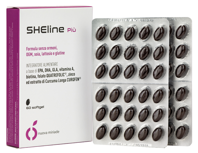 SHELINE PIU' MENOPAUSA 60 SOFTGEL - Farmadillo
