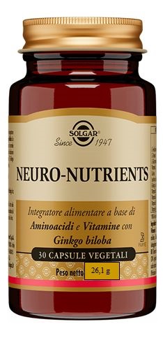 NEURO-NUTRIENTS 30 CAPSULE VEGETALI - Farmadillo