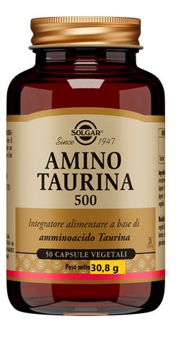 AMINO TAURINA 500 50 CAPSULE VEGETALI - Farmadillo