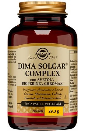 DIMA SOLGAR COMPLEX 60 CAPSULE VEGETALI - Farmadillo
