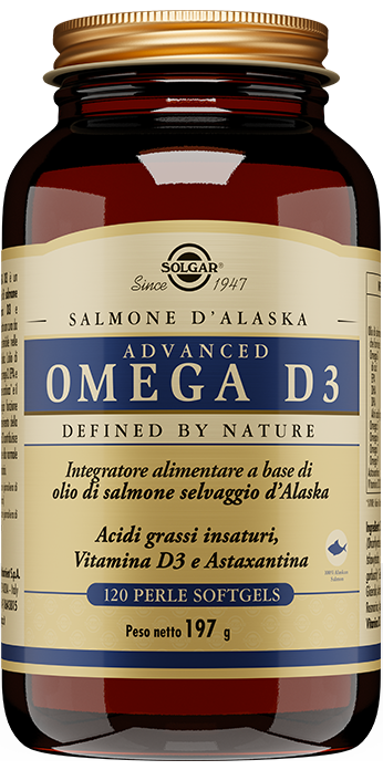 ADVANCED OMEGA D3 120 PERLE SOFTGEL - Farmadillo