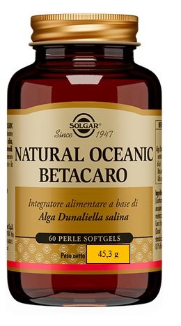 NATURAL OCEANIC BETACARO 60 PERLE - Farmadillo