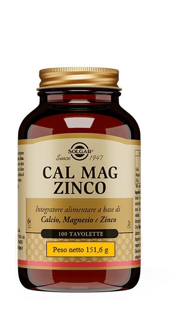 CAL MAG ZINCO 100 TAVOLETTE - Farmadillo