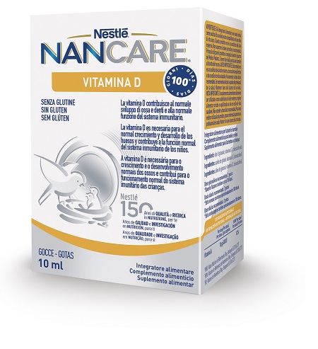 NANCARE VITAMINA D GOCCE 10 ML - Farmadillo