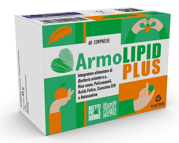 ARMOLIPID PLUS 60 COMPRESSE EDIZIONE LIMITATA BATTITI PER IL CUORE 2024 - Farmadillo