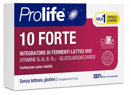 PROLIFE 10 FORTE 20 CAPSULE - Farmadillo