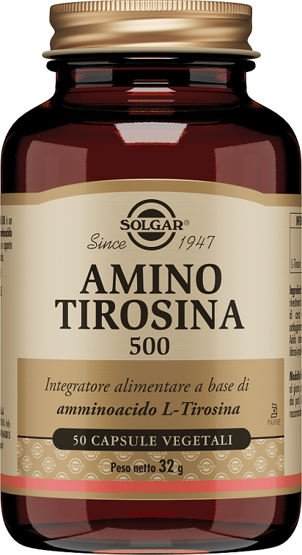 AMINO TIROSINA 500 50 CAPSULE VEGETALI - Farmadillo