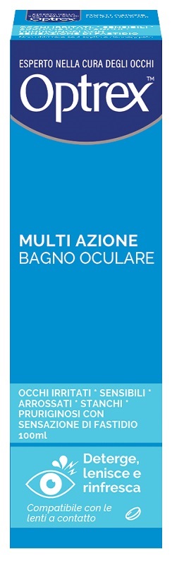 BAGNO OCULARE OPTREX MULTI AZIONE 100 ML - Farmadillo