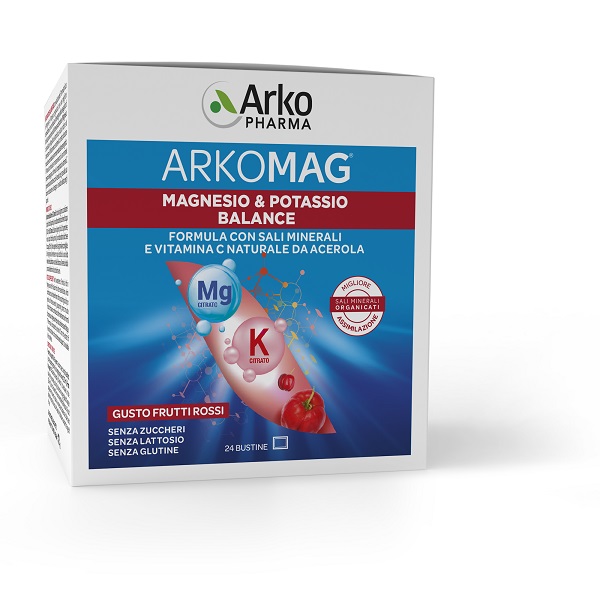 ARKOMAG MAGNESIO & POTASSIO BALANCE 24 BUSTINE - Farmadillo