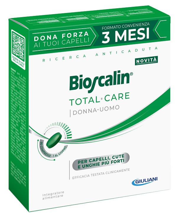 BIOSCALIN TOTAL CARE 90 COMPRESSE - Farmadillo