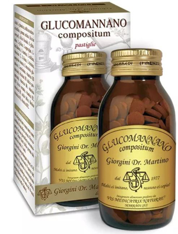 GLUCOMANNANO COMPOSITUM 180 PASTIGLIE 90 G - Farmadillo