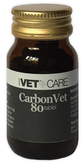 VETCARE CARBONVET 80 COMPRESSE 500 MG - Farmadillo