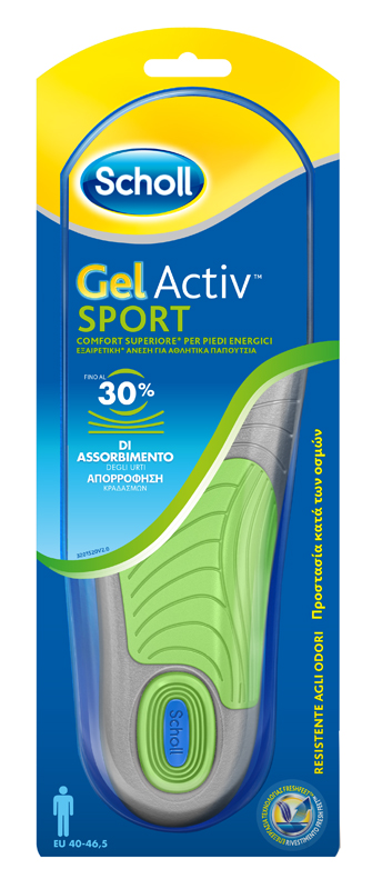 SCHOLL GEL ACTIV SPORT UOMO - Farmadillo