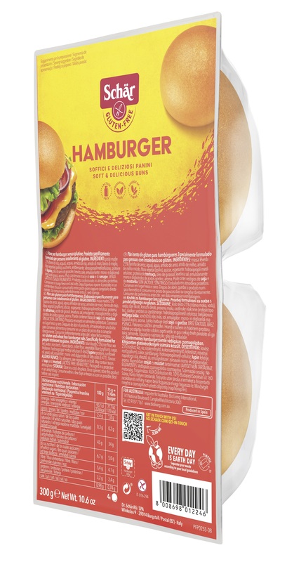 SCHAR HAMBURGER SENZA LATTOSIO 300 G - Farmadillo