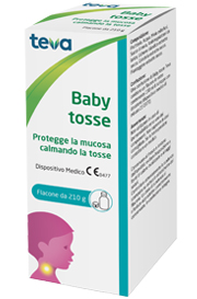 BABY TOSSE TEVA SCIROPPO 210 G - Farmadillo