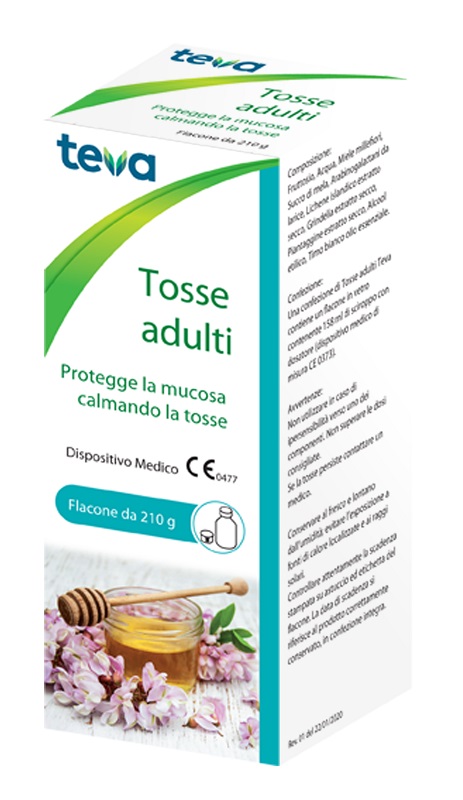 TOSSE ADULTI TEVA SCIROPPO 210 G - Farmadillo
