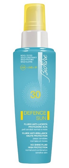 DEFENCE SUN 30 FLUIDO ANTI LUCIDITA' PROTEZIONE ALTA 50 ML - Farmadillo