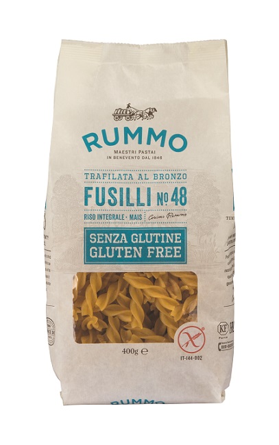 RUMMO FUSILLI N48 DI RISO INTEGRALE E MAIS 400 G - Farmadillo