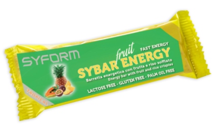 SYBAR ENERGY FRUIT BARRETTA TROPICAL 40 G - Farmadillo