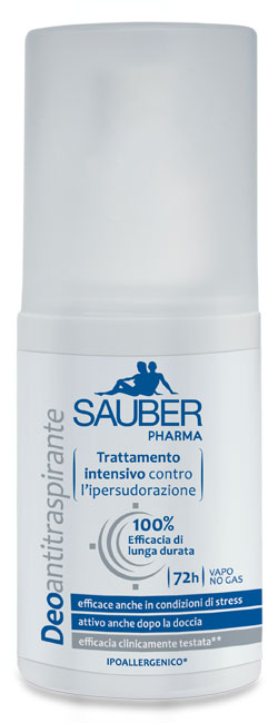 SAUBER ANTITRASPIRANTE 72 ORE VAPO - Farmadillo