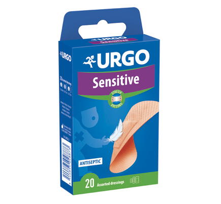 CEROTTO URGO SENSITIVE STRETCH 20 PEZZI ASSORTITI - Farmadillo