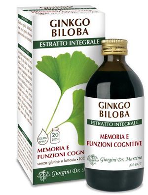 GINKGO BILOBA ESTRATTO INTEGRALE 200 ML - Farmadillo