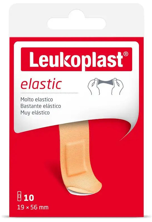 LEUKOPLAST ELASTIC 56X19 10 PEZZI - Farmadillo