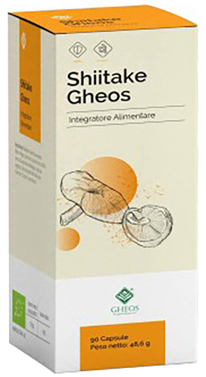 SHIITAKE GHEOS 90 CAPSULE DA 540 MG - Farmadillo
