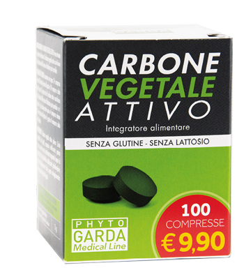 CARBONE VEGETALE ATTIVO 100 COMPRESSE - Farmadillo