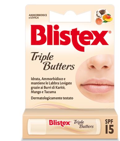 BLISTEX TRIPLE BUTTERS STICK LABBRA - Farmadillo