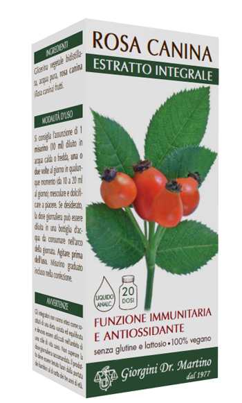 ROSA CANINA ESTRATTO INTEGRALE 200 ML - Farmadillo