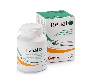 RENAL P MANGIME COMPLEMENTARE PER CANI E GATTI BARATTOLO 70 G - Farmadillo