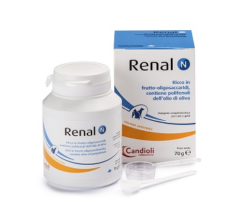 RENAL N MANGIME COMPLEMENTARE PER CANI E GATTI BARATTOLO 70 G - Farmadillo