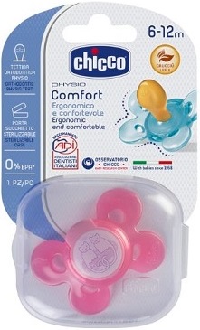 CHICCO SUCCHIETTO COMFORT GIRL IN CAUCCIU' 6-16 MESI 1 PEZZO - Farmadillo