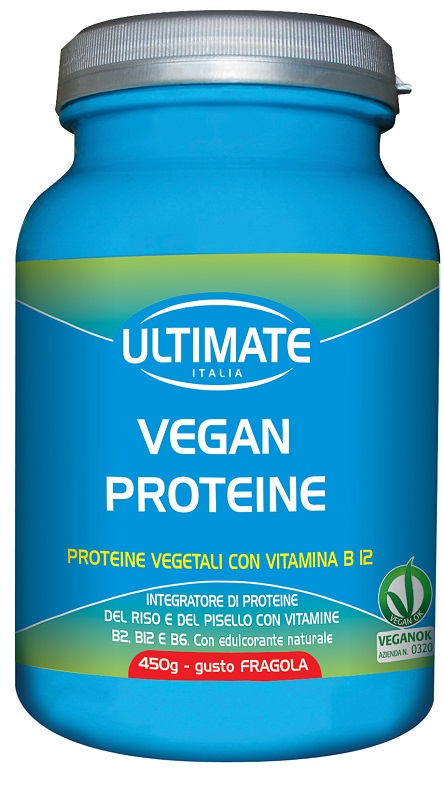 ULTIMATE VEGAN PROTEINE FRAGOLA - Farmadillo