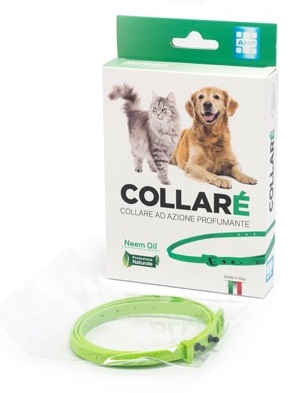 COLLARE' COLLARE PER CANI E GATTI AD AZIONE PROFUMANTE VERDE CON OLIO DI NEEM - Farmadillo