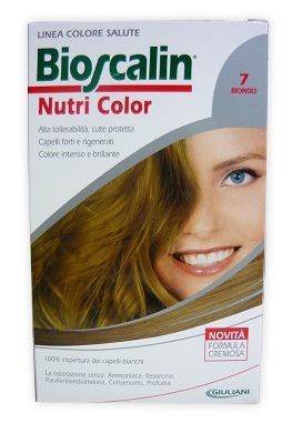 BIOSCALIN NUTRI COLOR 7 BIONDO SINCROB 124 ML - Farmadillo
