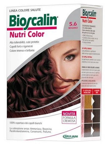 BIOSCALIN NUTRI COLOR 5,6 MOGANO SINCROB 124 ML - Farmadillo