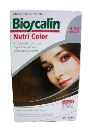 BIOSCALIN NUTRI COLOR 4,36 CIOCCOLATO SINCROB 124 ML - Farmadillo