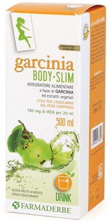 GARCINIA BODY SLIM GUSTO FRUTTI DI BOSCO 500 ML - Farmadillo