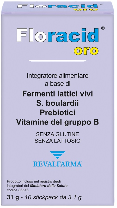 FLORACID OROSOLUBILE 10 STICKPACK - Farmadillo