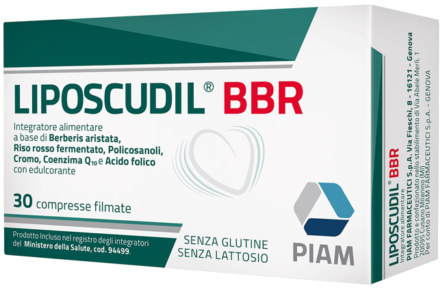 LIPOSCUDIL BBR 30 COMPRESSE - Farmadillo