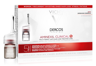 DERCOS AMINEXIL FIALE 21 DONNA 6 ML - Farmadillo